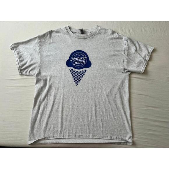 Nature’s Touch Gray T-Shirt - Picture 1 of 1
